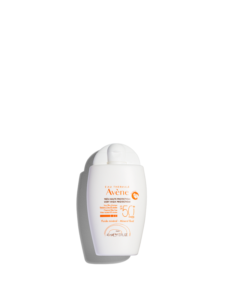 spf 50 mineral sunscreen fluid for face