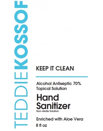 Teddie Kossof Hand Sanitizer